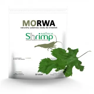 Shrimp Nature Liście morwy w całości 10szt. - naturalny uzdatniacz